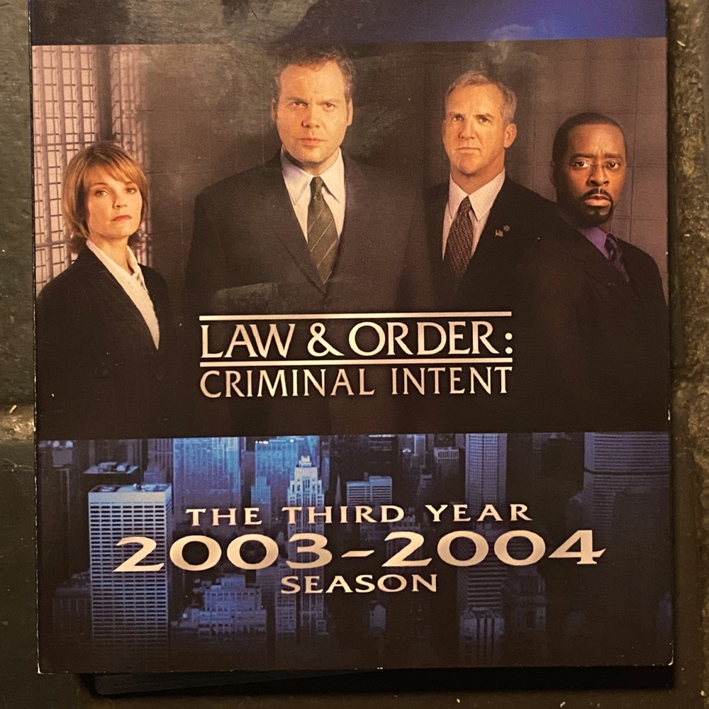 Law and Order: Criminal Intent PARTIAL set